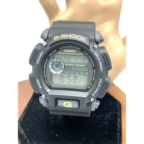 Casio Men's Watch G-Shock DW9052 Black Resin Digital Illuminator 44mm Sport 3232